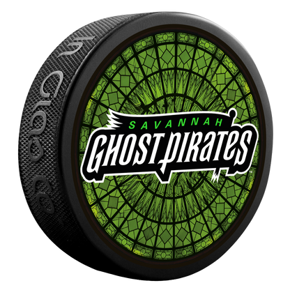 Ghost Pirates Puck - Stained Glass